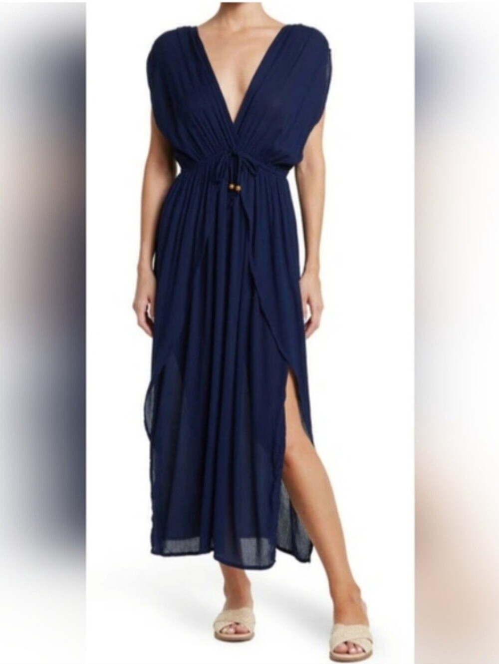 NWT Swim Cover Up by Boho Me Size 2X Lapis Blue